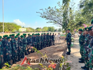Dandim 1601/Sumba Timur Tekankan Disiplin dan Kepedulian terhadap Fasilitas Dinas