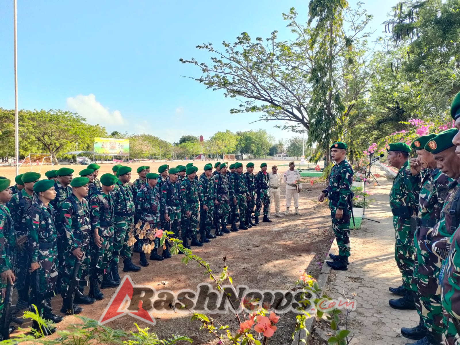 Dandim 1601/Sumba Timur Tekankan Disiplin dan Kepedulian terhadap Fasilitas Dinas