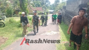 Gotong Royong Semesta Berencana Tinggal Htungan Hari, Kodim Klungkung Bersama Instansi Terkait Cek Lokasi Tanam Pohon Dan Bersih Sungai
