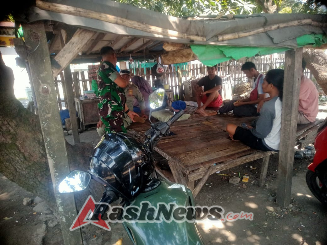 Komsos Babinsa Dompu Dorong Kesadaran Warga Akan Pentingnya Keamanan dan Ketertiban