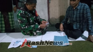 Babinsa Akah Wujudkan Kamtibmas Wilayah Kondusif Melalui Patroli Dan Sidak Duktang