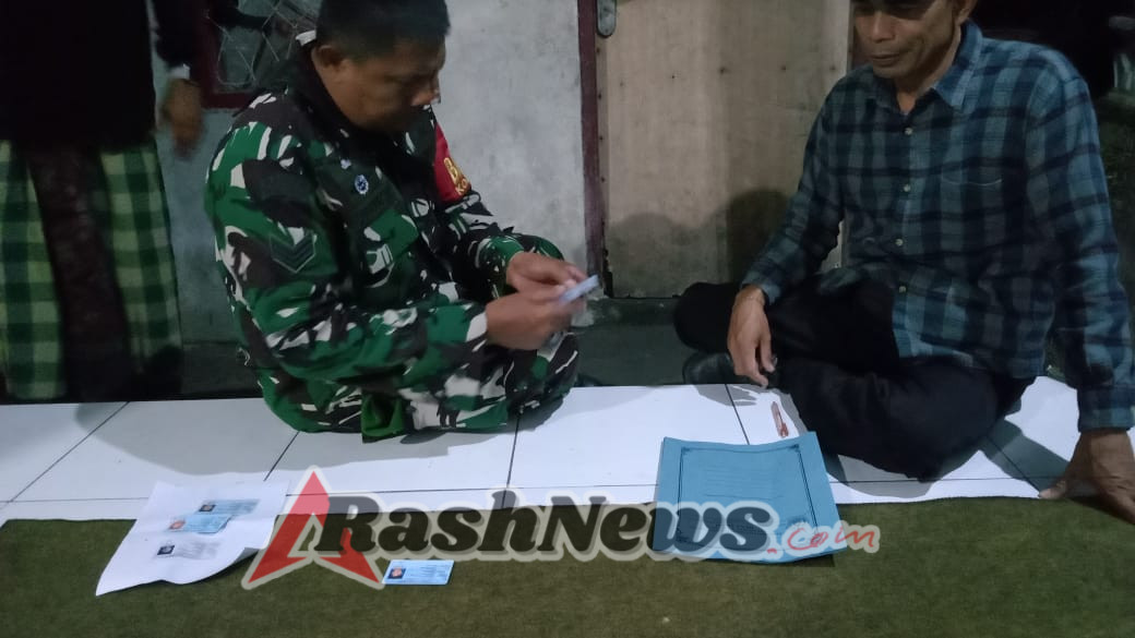 Babinsa Akah Wujudkan Kamtibmas Wilayah Kondusif Melalui Patroli Dan Sidak Duktang