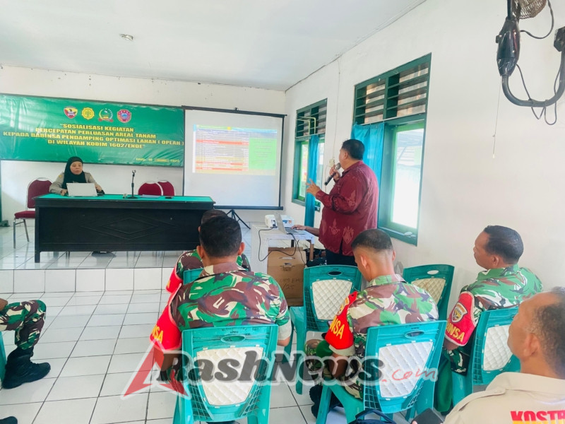 Babinsa Koramil Jajaran Kodim 1602/Ende Ikuti Pembekalan Program OPLAH dari Kementan