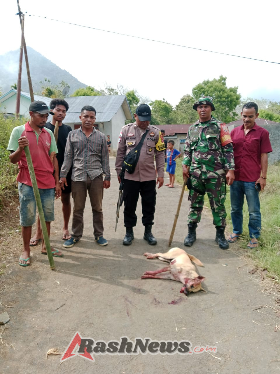 Demi Lingkungan Aman, Babinsa Koramil 1612-05/Satar Mese Edukasi Warga Soal Bahaya Hewan Pembawa Rabies