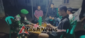 Kehadiran Babinsa di Malam Hari Dirasakan Masyarakat, Kamtibmas Seteluk Tetap Aman