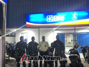 Wujudkan Situasi Kondusif, Kodim 1601/Sumba Timur Laksanakan Patroli Malam di Kota Waingapu