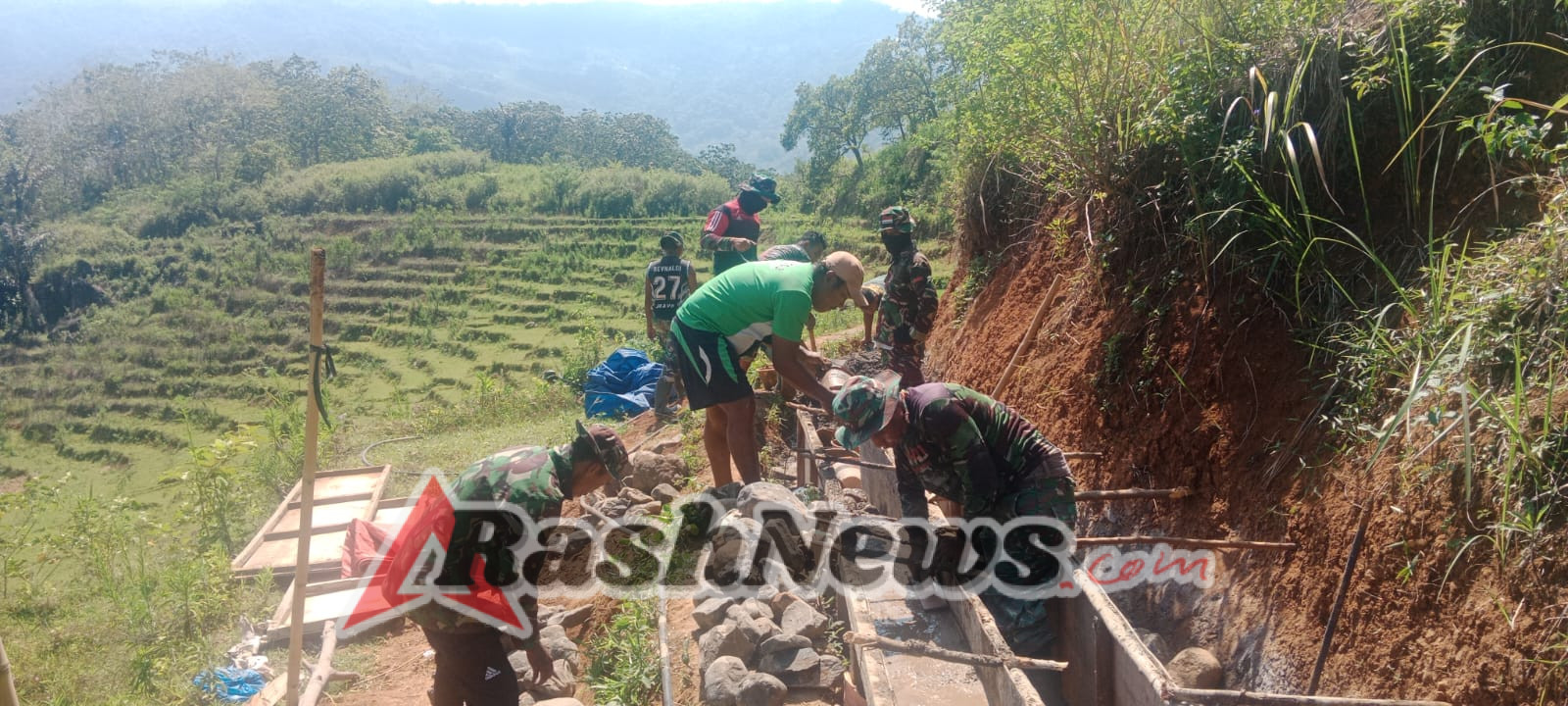 Berkat TMMD Kodim 1612/Manggarai, Petani Desa Pinggang Kini Optimis Sambut Musim Tanam