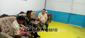 Babinsa Bakunase Dukung Kelancaran Program Makanan Bergizi Gratis