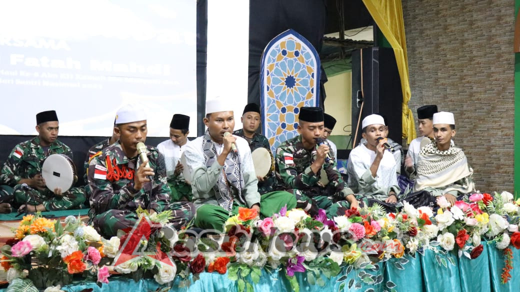 Yonarmed 2 Kostrad Hadiri Pengajian Akbar di Ponpes Al-Muhajirin Atambua