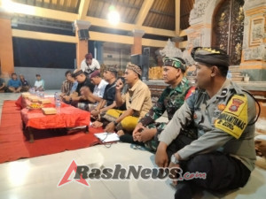 Pendampingan Babinsa Bitera Jaga Kondusifitas Jelang Akhir Masa Jabatan Kepala Lingkungan Sema