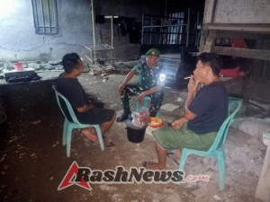 Patroli Rutin Babinsa Taliwang Dorong Warga Jaga Ketentraman dan Ketertiban
