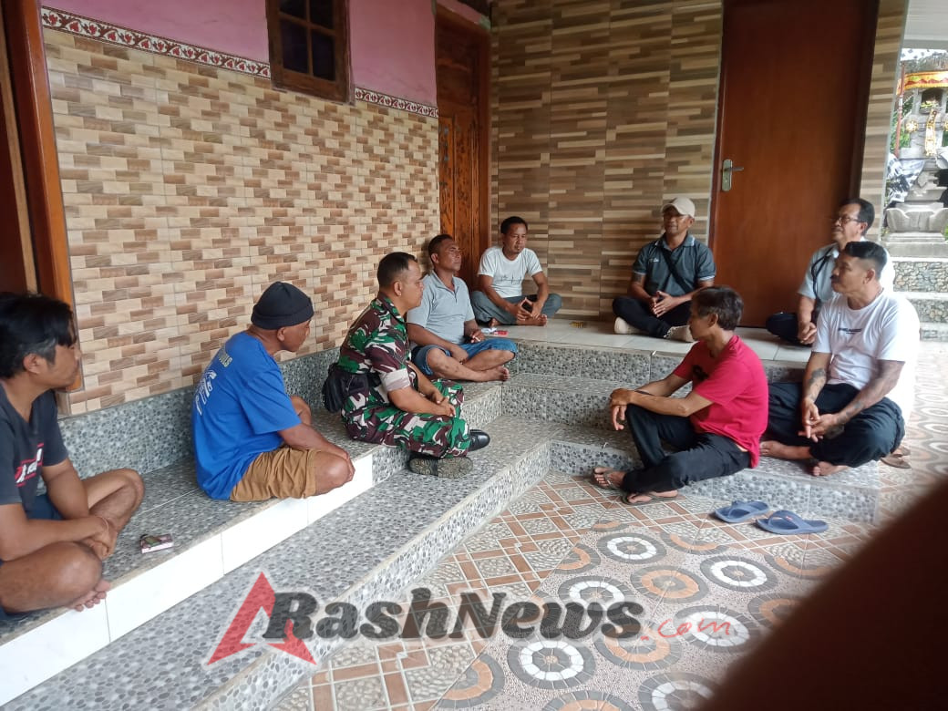 Babinsa Banyuatis Silaturahmi ke Warga, Apresiasi Kekompakan Masyarakat Pasca Pemilihan