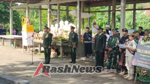 Wujud Penghormatan Terakhir, Upacara Persemayaman dan Pemberangkatan Jenazah Purnawirawan Kodim 1609/Buleleng Berlangsung Khidmat di Desa Bungkulan
