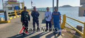 Aktivitas Penyeberangan di Pelabuhan Poto Tano Berjalan Aman Berkat Kehadiran Babinsa