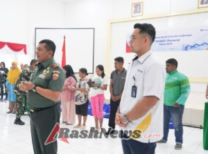 Brigjen TNI Hendro Cahyono; Doa bapak ibu kemarin alhamdulilah kita bisa dapat lagi 200 paket sembako.