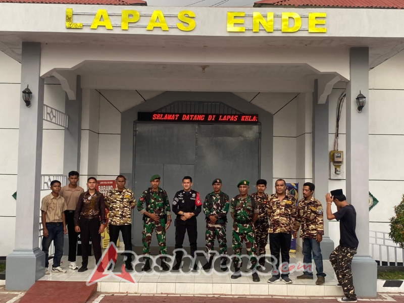 Kolaborasi TNI dan Organisasi Kepemudaan, Patroli Bersama Digelar di Ende