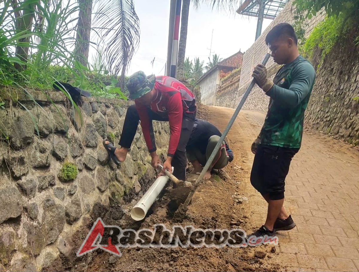 Dandim 1611/Badung beri Isyarat Infrastruktur Jalan di Desa Bongkasa Pertiwi Akan Segera Dimanfaatkan Masyarakat