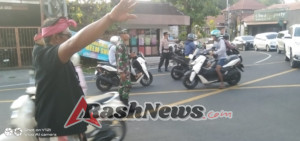 Pengamanan Terpadu Babinsa, Bhabinkamtibmas dan Pecalang Wujudkan Kondusifitas Wilayah