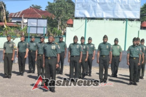 Dandim 1621/TTS Letkol Inf Gunawan Budhi Prasetyo S, Sos., Melalui Amanat Tekankan Pangkat Lebih Tinggi Membawa Tanggung Jawab Yang Lebih Besar