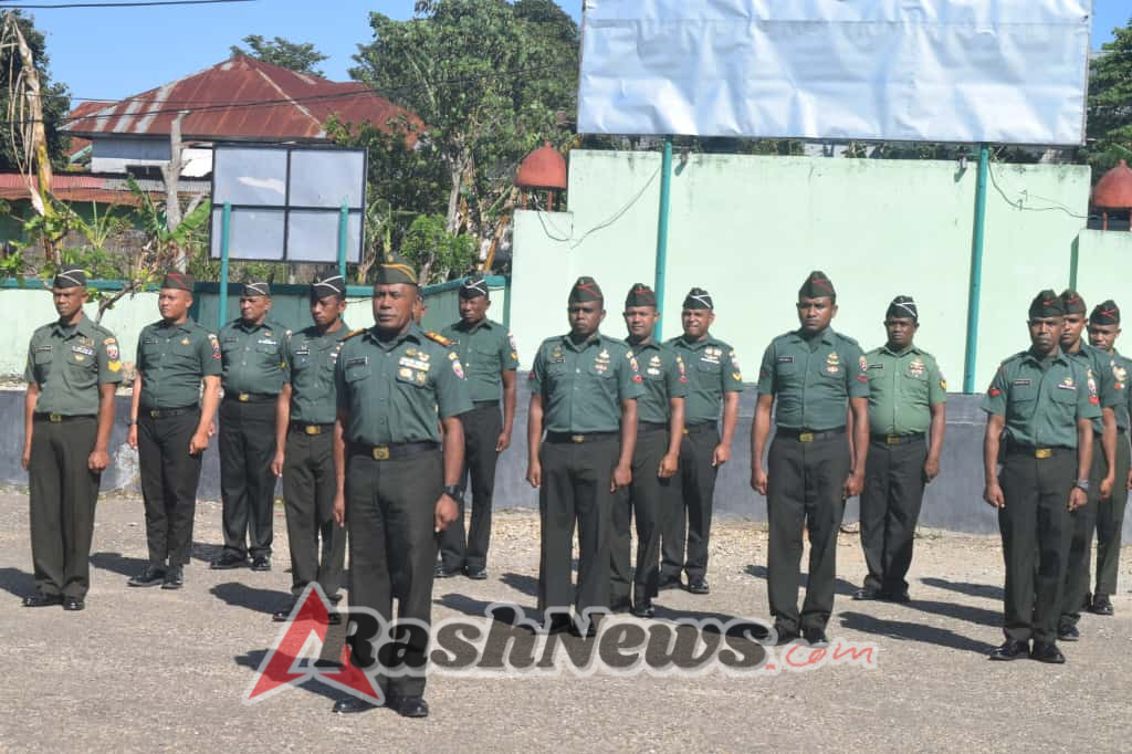 Dandim 1621/TTS Letkol Inf Gunawan Budhi Prasetyo S, Sos., Melalui Amanat Tekankan Pangkat Lebih Tinggi Membawa Tanggung Jawab Yang Lebih Besar
