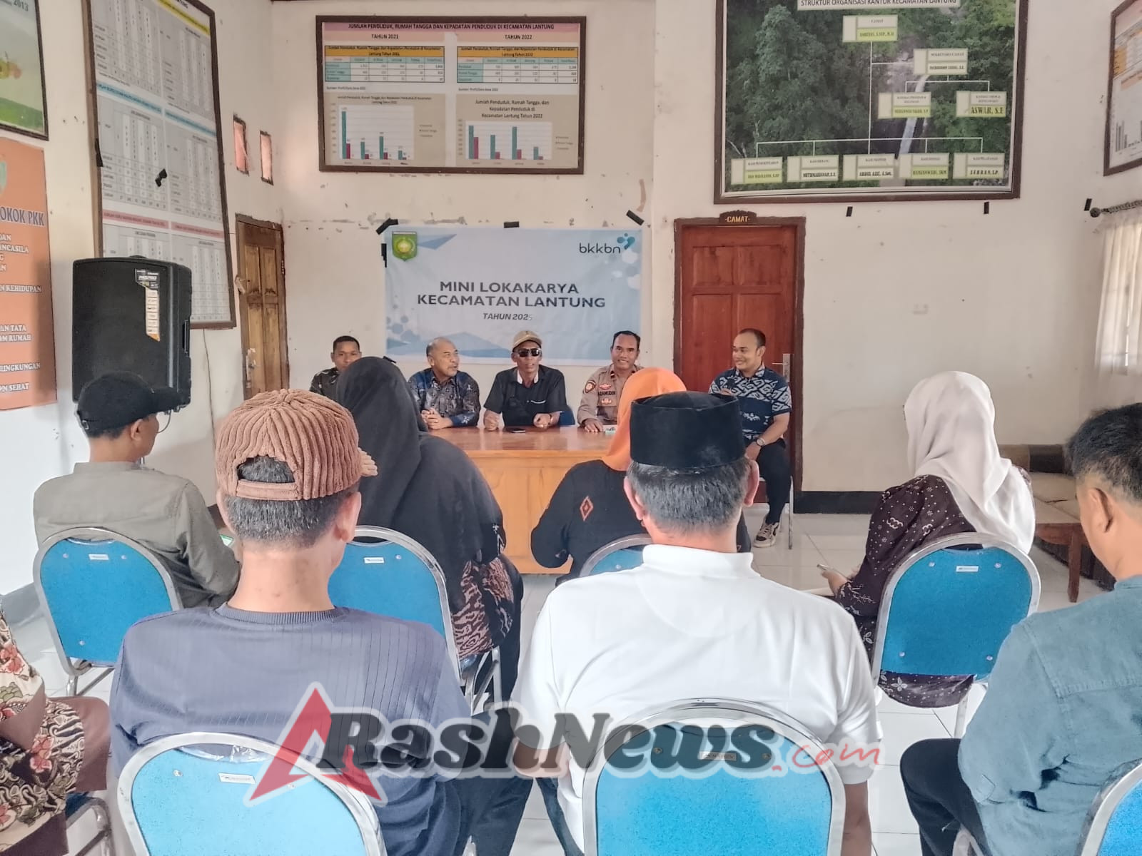 ‎Mini Lokakarya Lintas Sektor di Lantung, Babinsa Tekankan Pentingnya Gizi dan Kepedulian Masyarakat