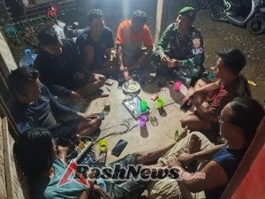 Babinsa Desa Belo Jaga Kondusifitas Wilayah Lewat Patroli dan Dialog Bersama Warga