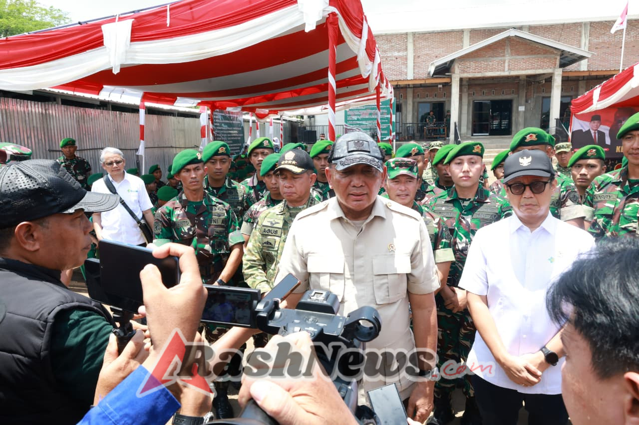 Menhan RI dan Panglima TNI: Pembangunan Yonif 835/SYB Bukti Penguatan Pertahanan dan Kemanunggalan TNI-Rakyat