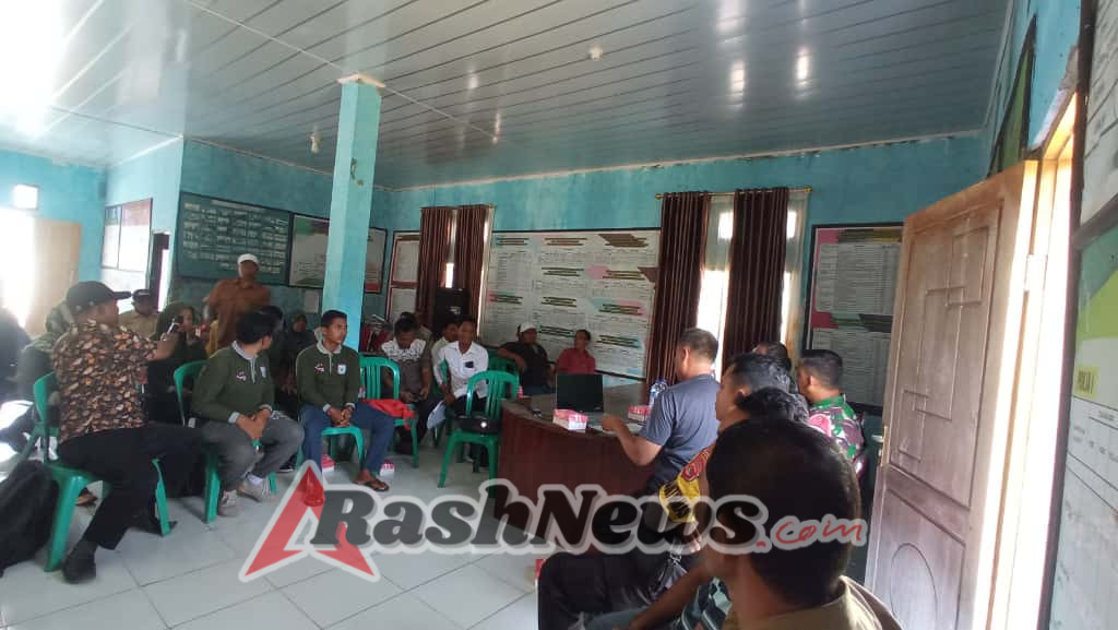 Sinergi Babinsa dan Pemerintah Desa Seran, Wujud Dukungan TNI untuk Data Akurat Masyarakat