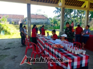 Cegah Stunting Sejak Dini, Babinsa Gianyar Turut Awasi Pertumbuhan Balita di Posyandu