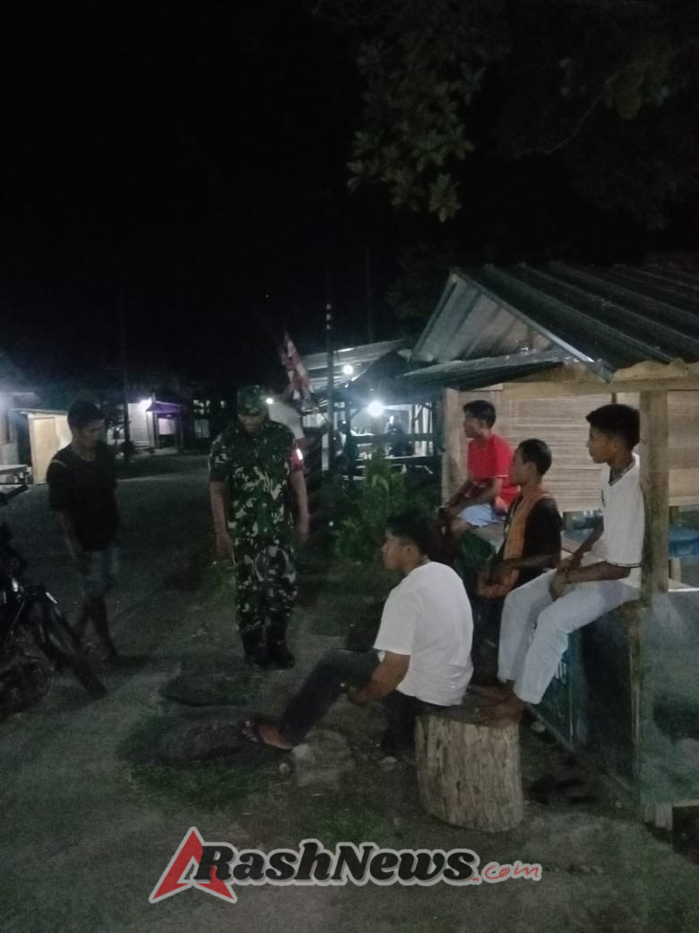 Koramil 1614-02/Kempo Dorong Partisipasi Warga Dalam Patroli Malam untuk Ciptakan Lingkungan Aman