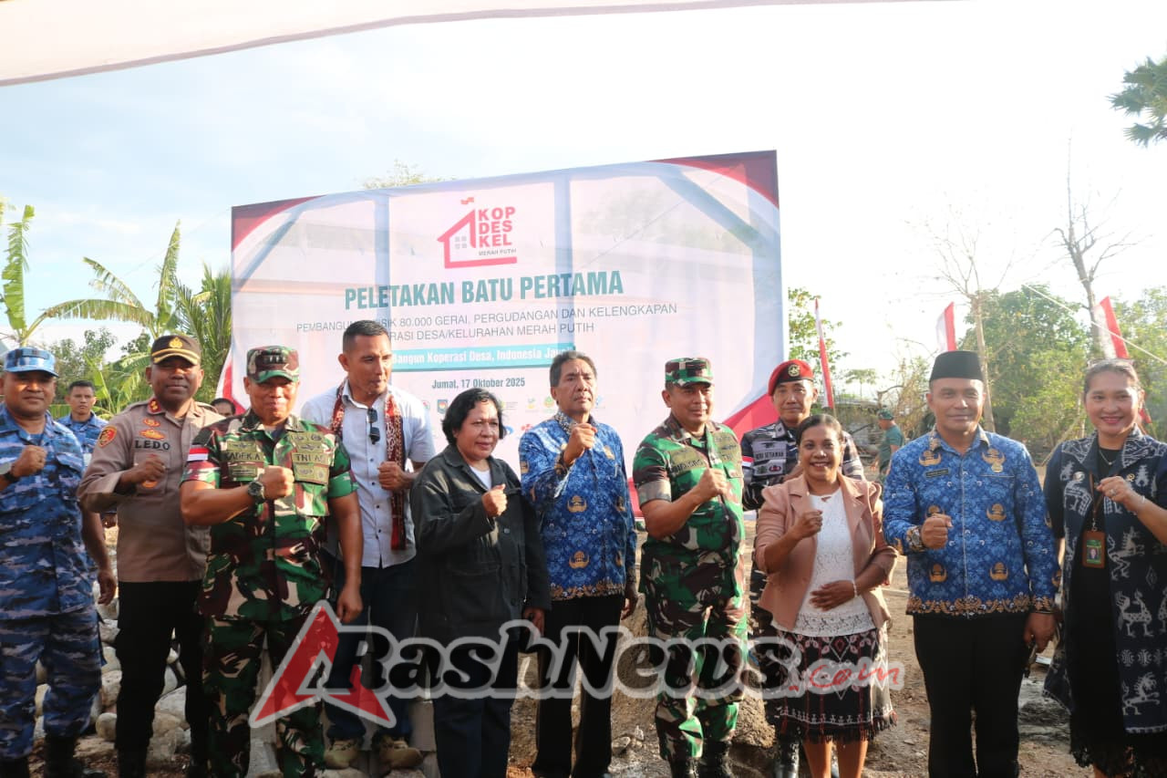 Koperasi Merah Putih Diresmikan, TNI Dorong Ekonomi Kerakyatan