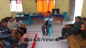 Babinsa Koramil 1618-02/Miobar Laksanakan Monitoring Dan Anjangsana Di Desa Naekake A