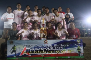 Penutupan Turnamen Mini Soccer Dandim Cup 2025 Kodim 1629/SBD Berlangsung Meriah Dan Sukses