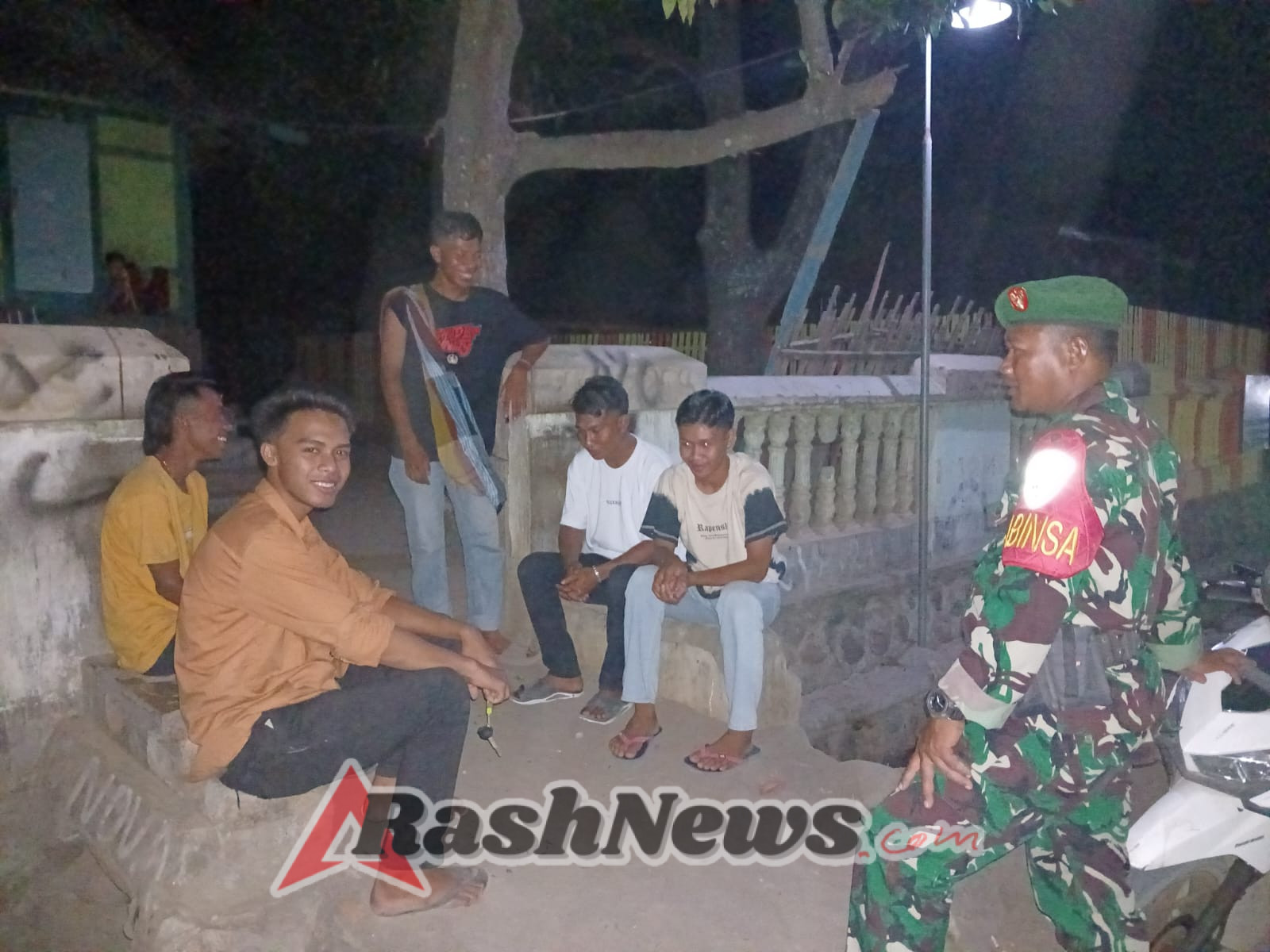 Serka Ridwan Ingatkan Warga Ntoke untuk Hindari Judi dan Narkoba demi Keharmonisan