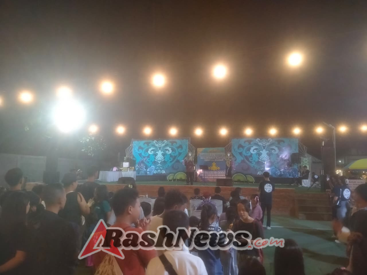 Babinsa Kalibukbuk Hadiri dan Amankan Puncak HUT STT Dharma Kapti ke-15 di Taman Budaya Lovina