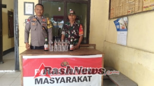 Operasi Penertiban Miras Berjalan Tertib, Warga Ditegur Untuk Tidak Ulangi Pelanggaran