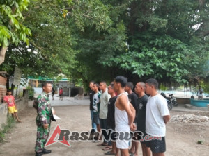 Babinsa Airnona Tindak Casis Catam yang Resahkan Warga