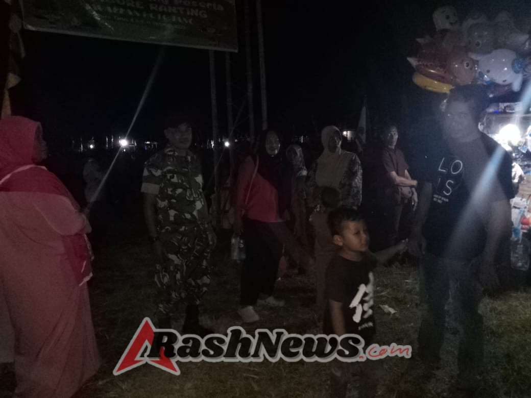 Babinsa Koramil 1628-04/Poto Tano Terus Dekat dengan Warga Lewat Kegiatan Patroli Malam
