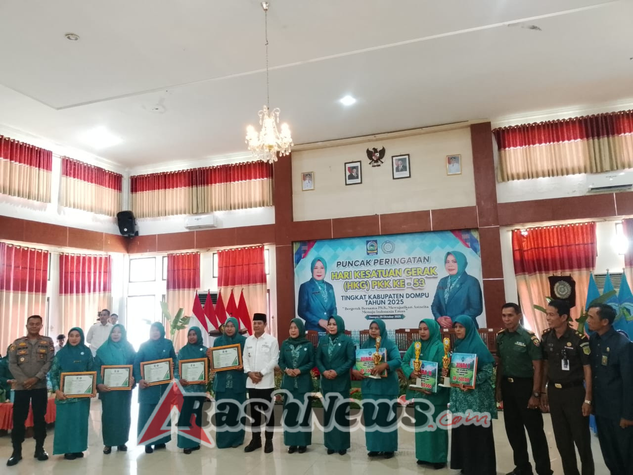 PKK Dompu Rayakan HKG Ke-53, Teguhkan Komitmen untuk Keluarga Sejahtera