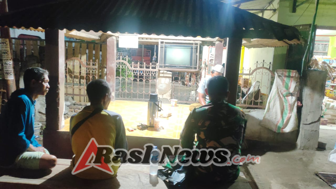 Patroli Malam Babinsa Koramil 1628-04/Poto Tano Berjalan Aman dan Lancar