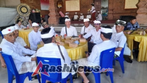 Pererat Kemanunggalan TNI dan Rakyat, Danramil Tembuku Hadiri Upacara Adat Ngusaba Desa serta Ngusaba Nini di Jehem