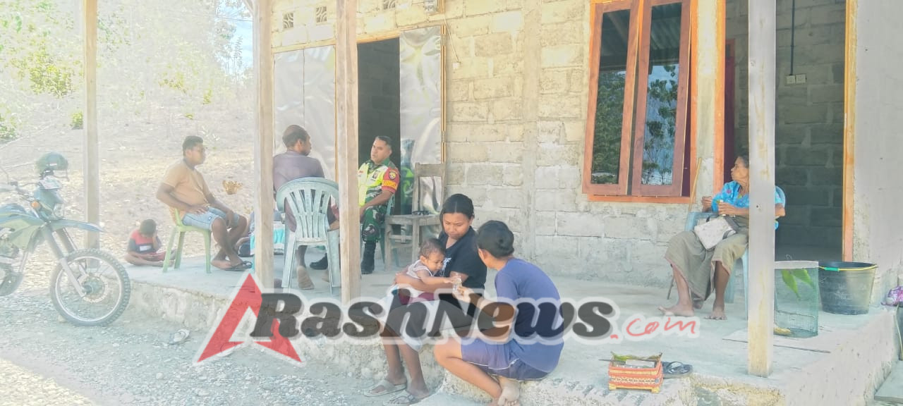 Bangun Kesadaran Hukum, Babinsa Ajak Warga Lawan Bahaya Alkohol