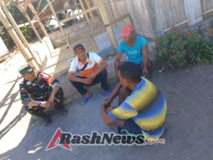 Babinsa Kodim 1602/Ende Aktif Gelar Pamwil dan Komsos untuk Perkuat Kemanunggalan TNI-Rakyat