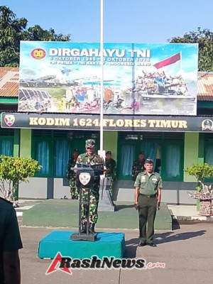 Dandim 1624/Flotim Ajak Generasi Muda Flores Timur Meneladani Nilai-Nilai Sumpah Pemuda