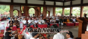 Tingkatkan Kebersamaan dan Ketahanan Wilayah, Bati Wanwil Payangan Bersama Babinsa Puhu Hadiri Mahasaba IV MCSBM