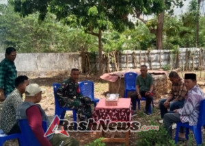 Serma Nasarudin Dorong Kerja Sama Warga dan Aparat Desa dalam Program Ketahanan Pangan
