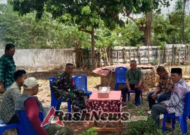 Serma Nasarudin Dorong Kerja Sama Warga dan Aparat Desa dalam Program Ketahanan Pangan