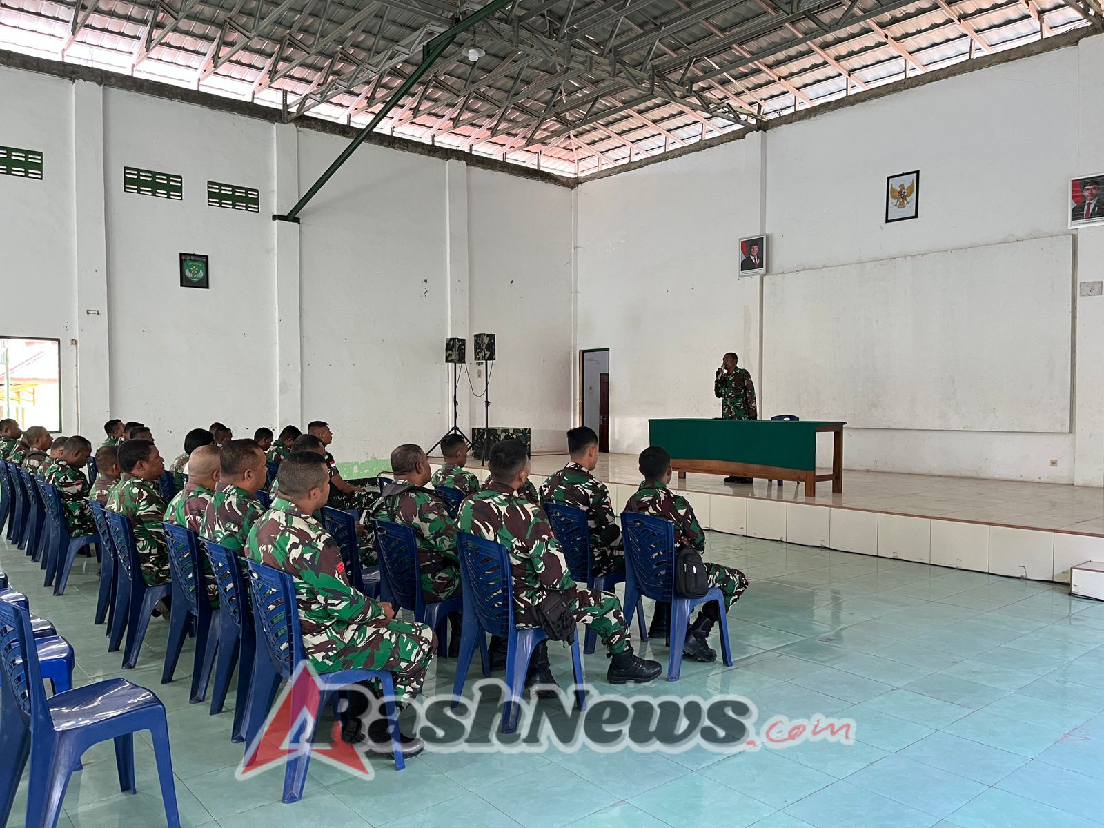 HUT TNI ke-80, Kodim 1622/Alor Gelar Doa Bersama di Aula dan Mushola Makodim