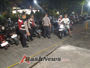 Patroli Dialogis Di RS Windu Husada, Samapta Polsek Abiansemal Tekankan Pentingnya Kewaspadaan Lingkungan