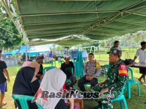 Wujud Pembinaan Teritorial, Babinsa Tamekan Lakukan Komsos Bersama BPD dan PKK